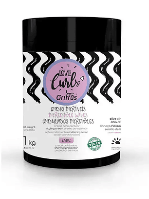 Creme para Pentear (2ABC) Ondas Incríveis Love Curls 1 kg
