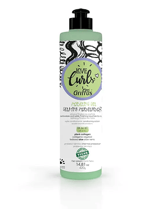 Gelatina Modeladora (2A–4C) Love Curls 420 g