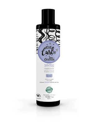 Shampoo Limpeza Suave (2A-4C) LOVE CURLS 400 ML