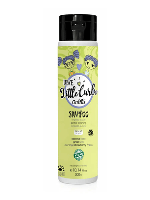 Shampoo Kids Limpeza Suave (2A–4C) LittleCurls 300 ml