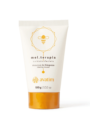 Mousse de Limpeza 100g Bisnaga mel.terapia