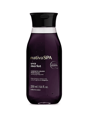 Sabonete Líquido Perfumado Nativa Spa Uva Merlot 250ml
