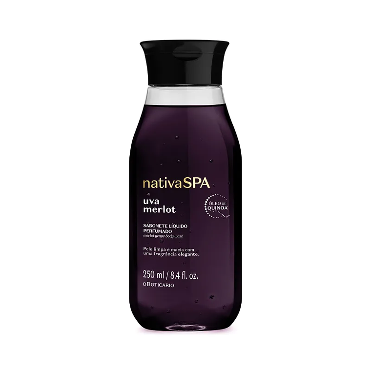Sabonete Líquido Perfumado Nativa Spa Uva Merlot 250ml 2