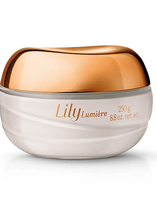 Creme Acetinado Hidratante Desodorante Corporal Lily Lumière 250g