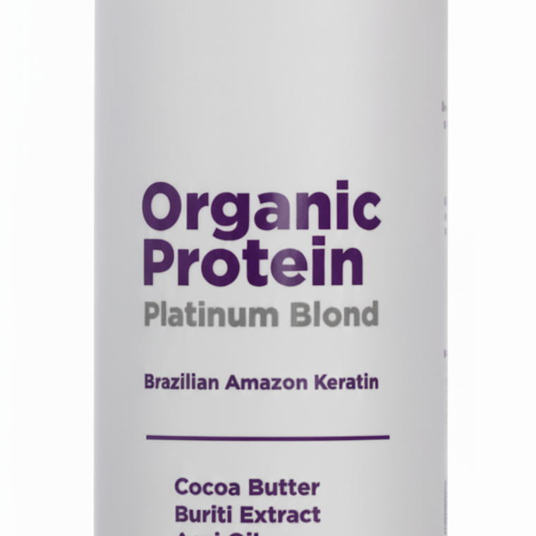 Trat. Organic Protein Keratin Platinum Blond - 1L 1