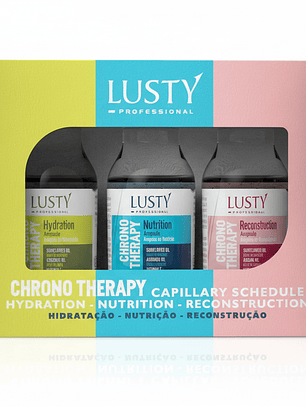 Cronograma Capilar - Kit de Ampolas (3 itens - 15ml cada)