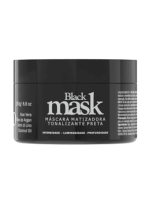 Mascara Tonalizante Preta Profissional - 250gr/500gr