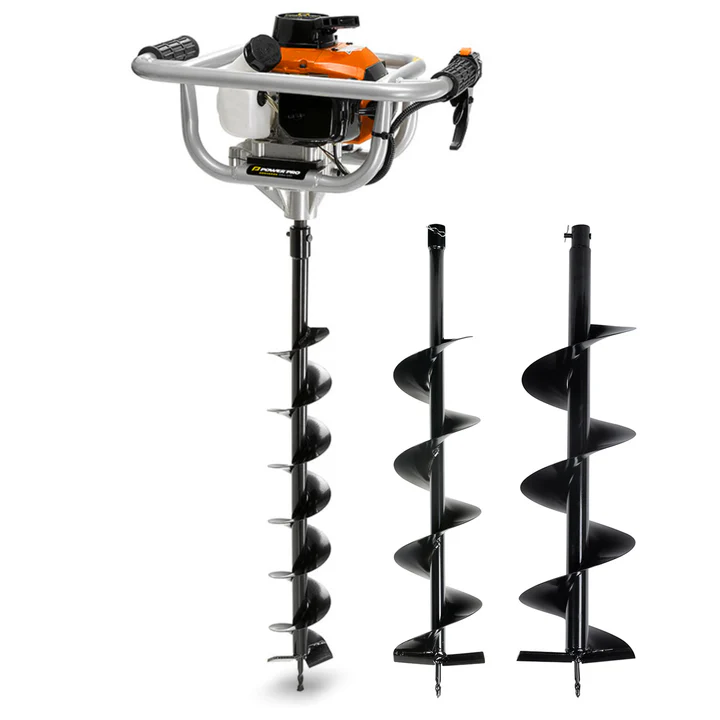 Ahoyador 51,5cc + brocas de 10, 15 y 20cm