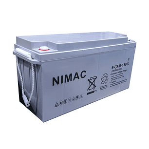 Bateria Nimac GEL serie G, Ciclo Profundo 150 AH, 12 V