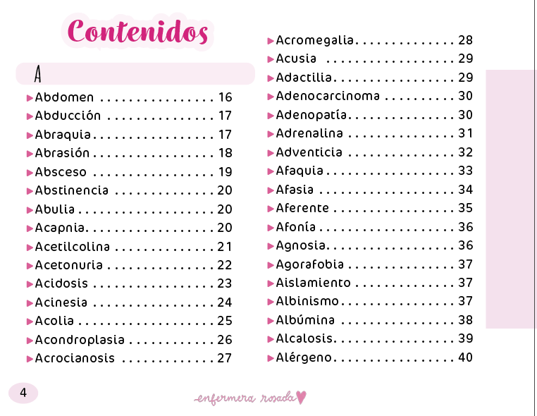 Libreta Diccionario en Salud 3