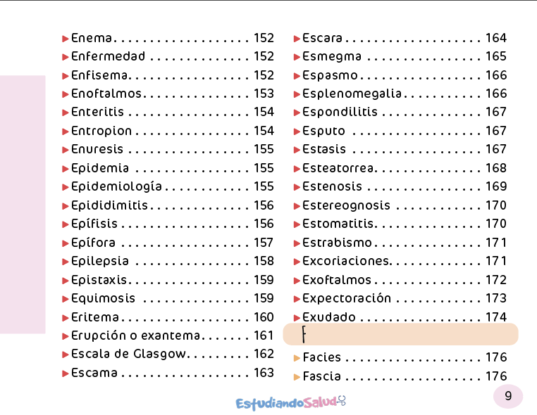 Libreta Diccionario en Salud 8