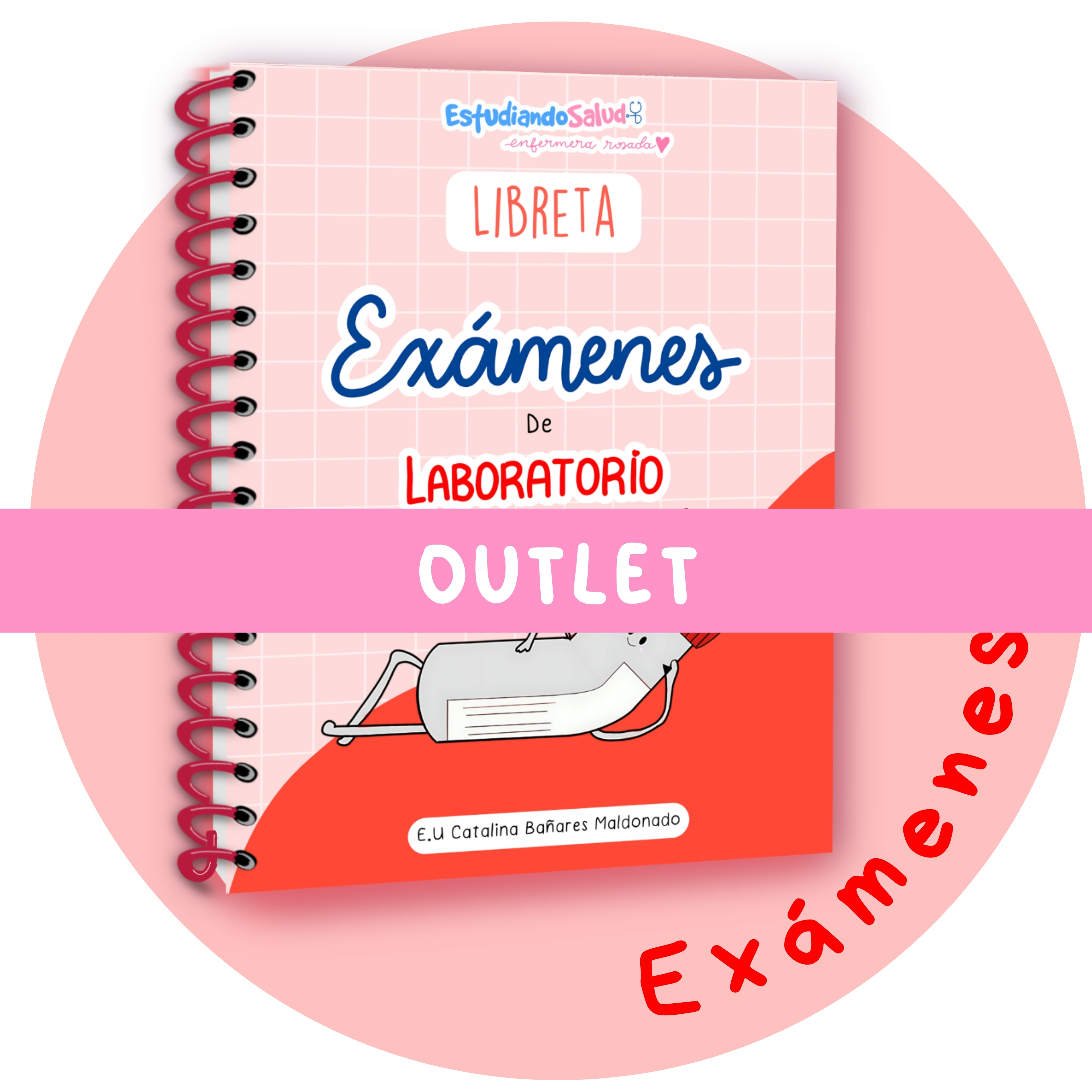 OUTLET exámenes de laboratorio BOLSILLO BLANCO 1