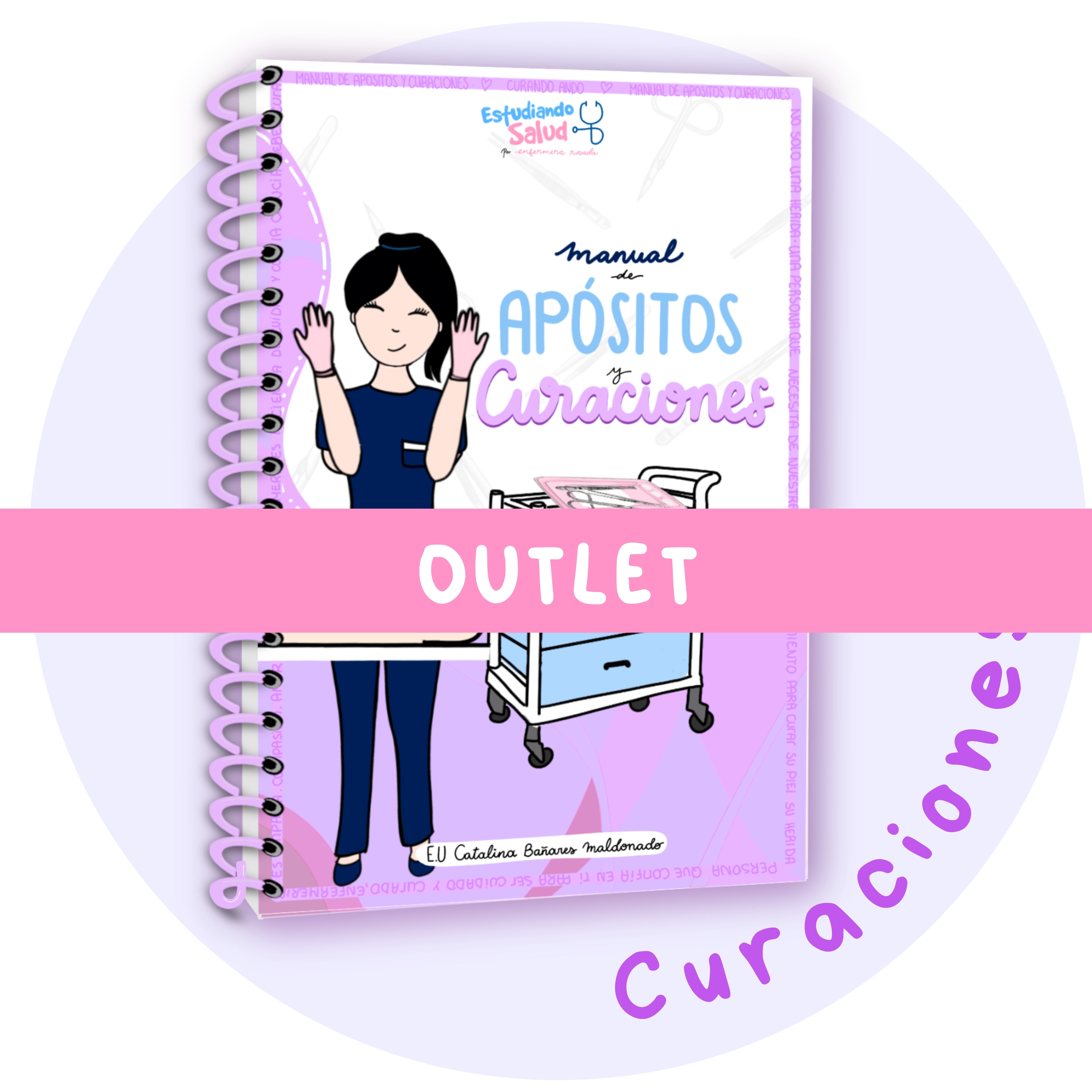 OUTLET curación lila 1