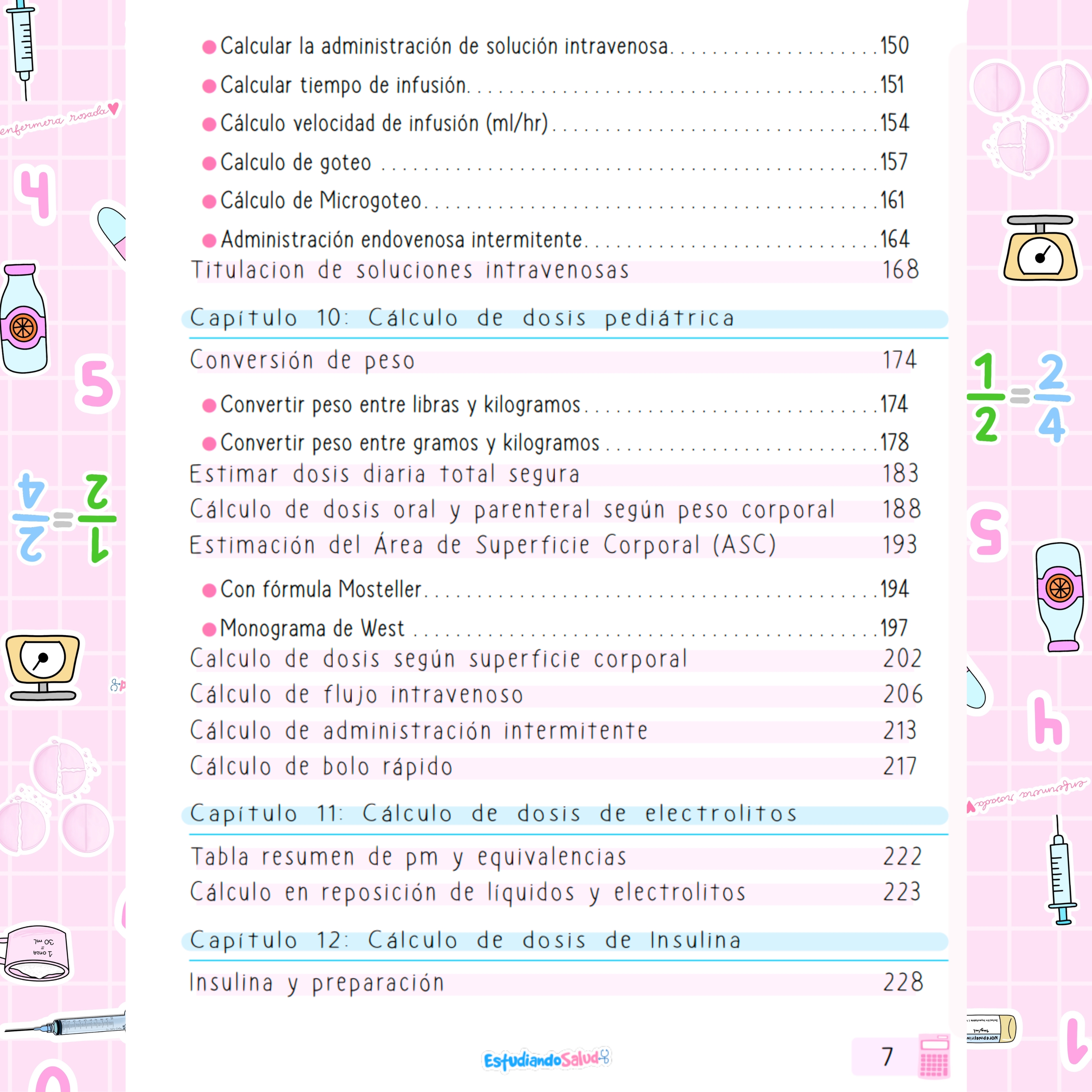Libreta Calculo de dosis  6