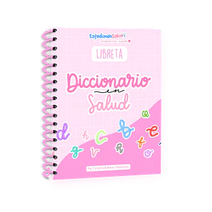 Libreta Diccionario en Salud REMATE