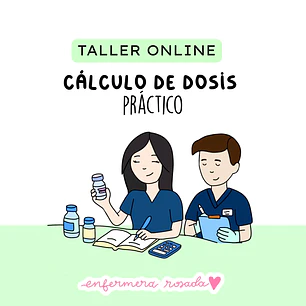 Clase Cálculo de dosis (online en vivo)