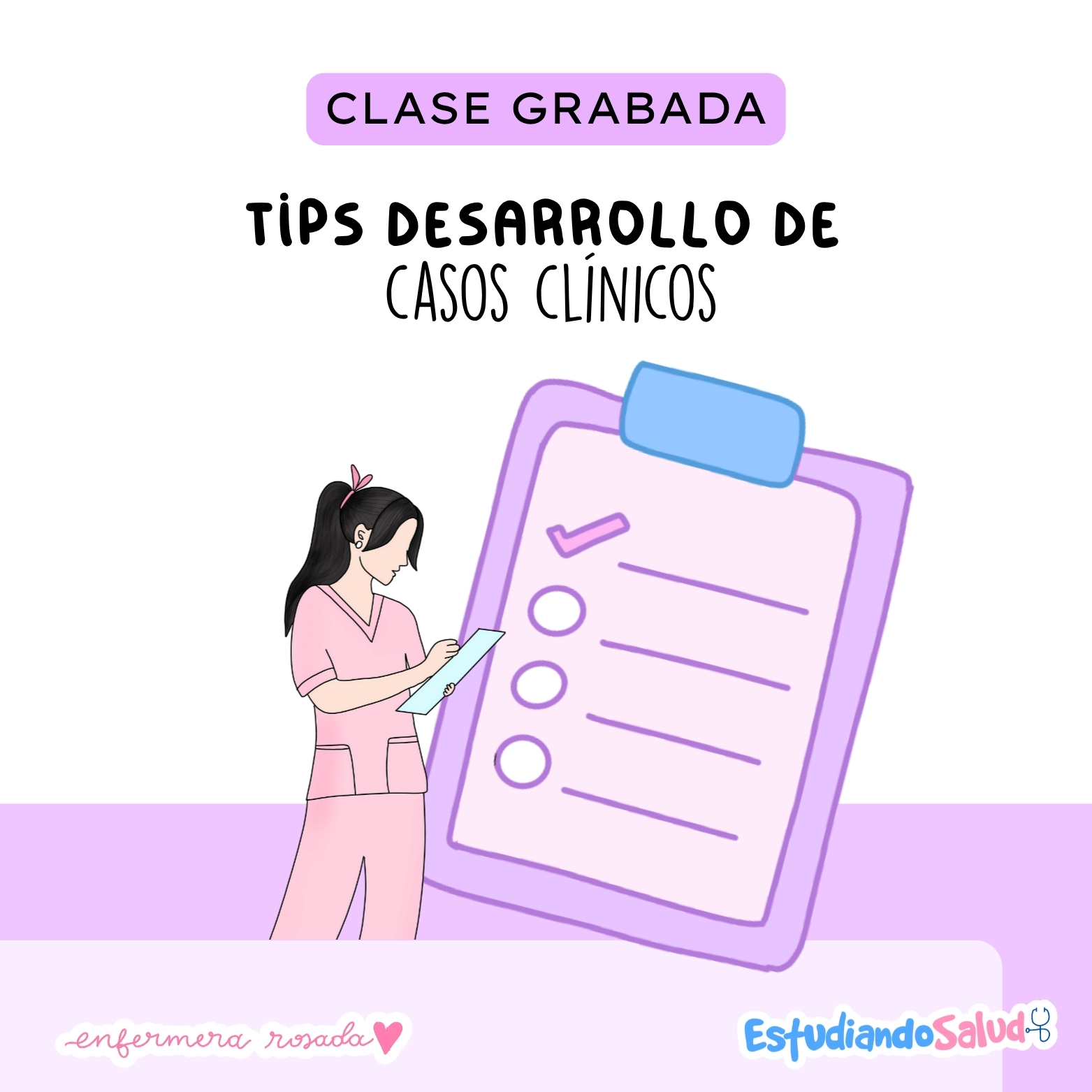 CLASE GRABADA: TIPS PARA DESARROLLAR CASO CLÍNICOS  1