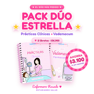 Pack Dúo Estrella — Prácticas Clínicas + Vademecum