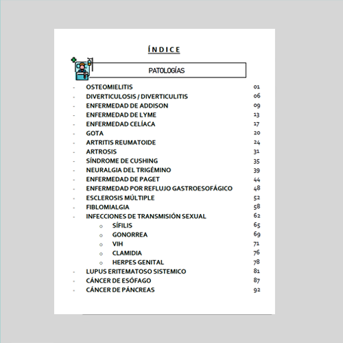 LIBRETA PATOLOGIAS 1/4 CARTA