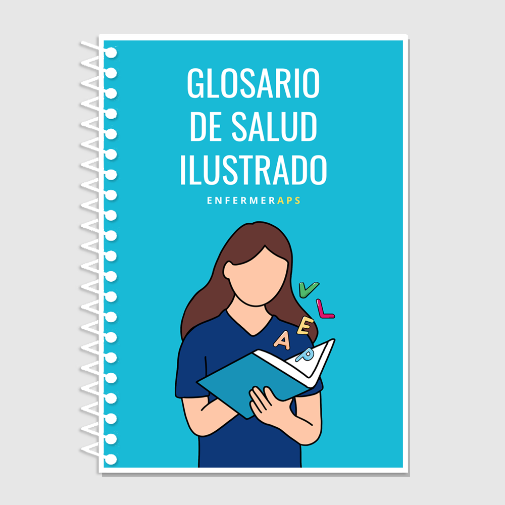 LIBRETA GLOSARIO DE SALUD ILUSTRADO 1/4 CARTA