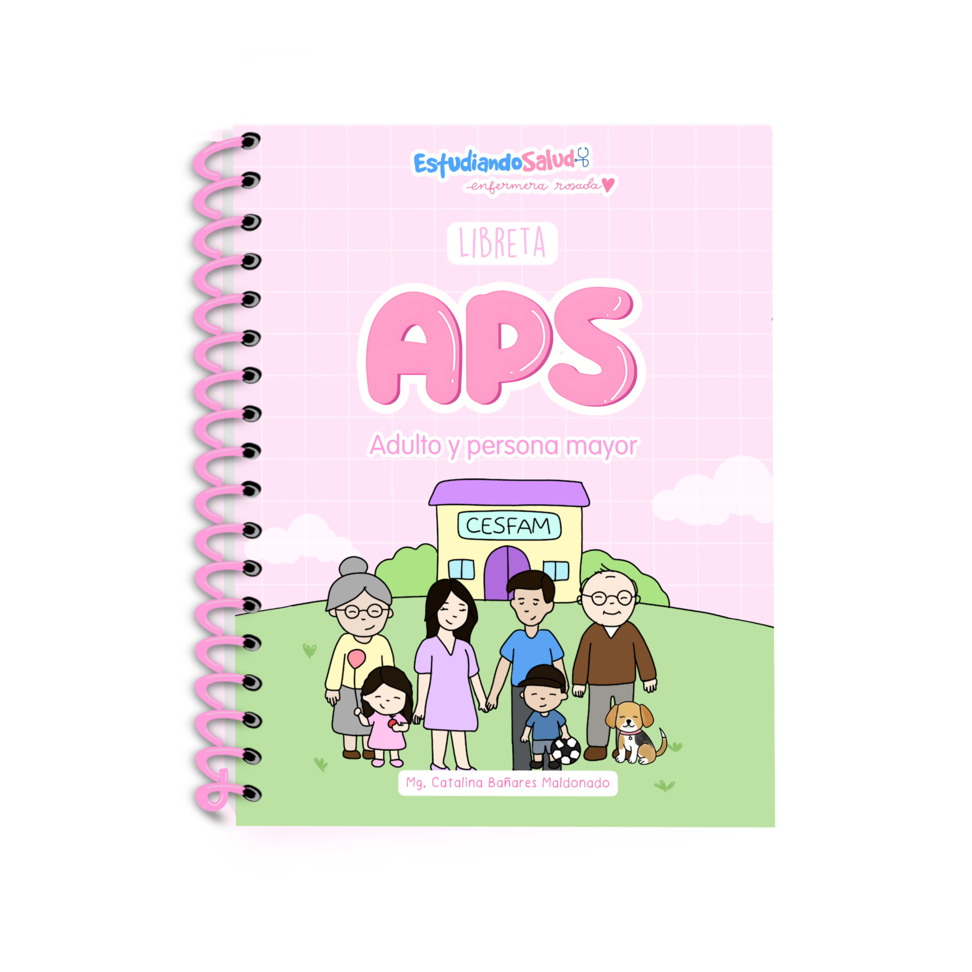 Libreta APS Adulto y Persona Mayor — libreta de bolsillo para estudiantes de enfermería | Enfermera Rosada (1)