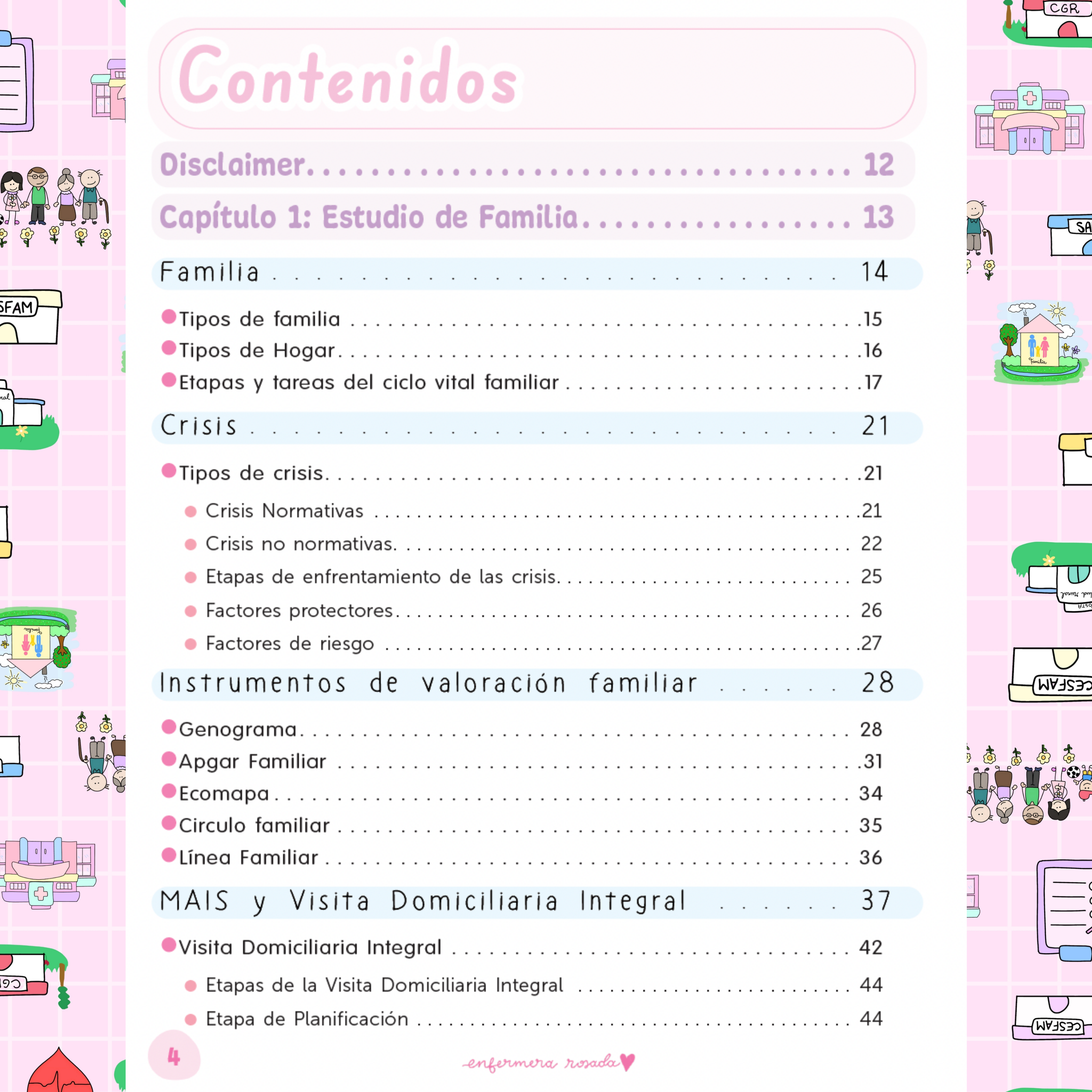 Libreta APS Adulto y Persona Mayor — libreta de bolsillo para estudiantes de enfermería | Enfermera Rosada (4)