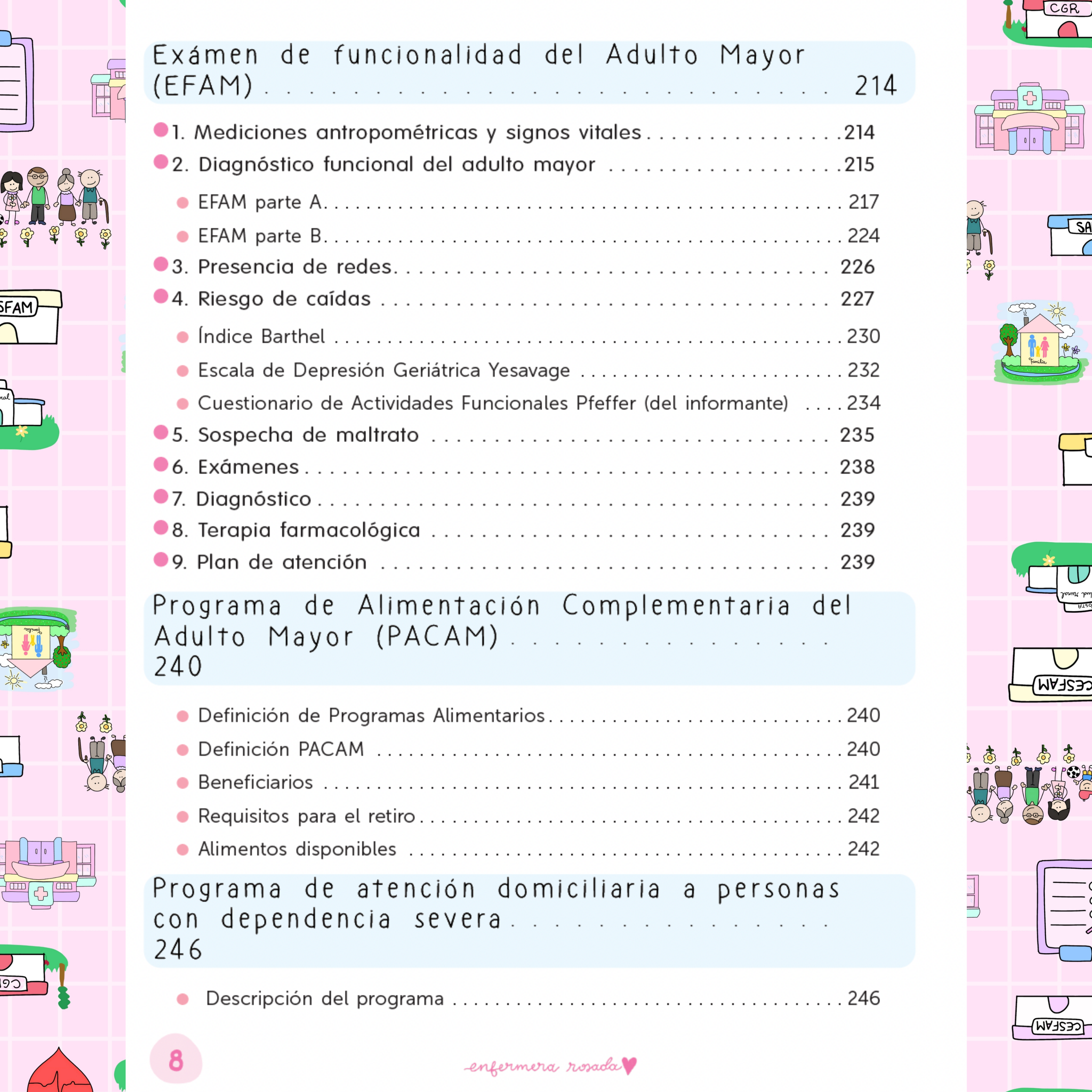 Libreta APS Adulto y Persona Mayor — libreta de bolsillo para estudiantes de enfermería | Enfermera Rosada (8)
