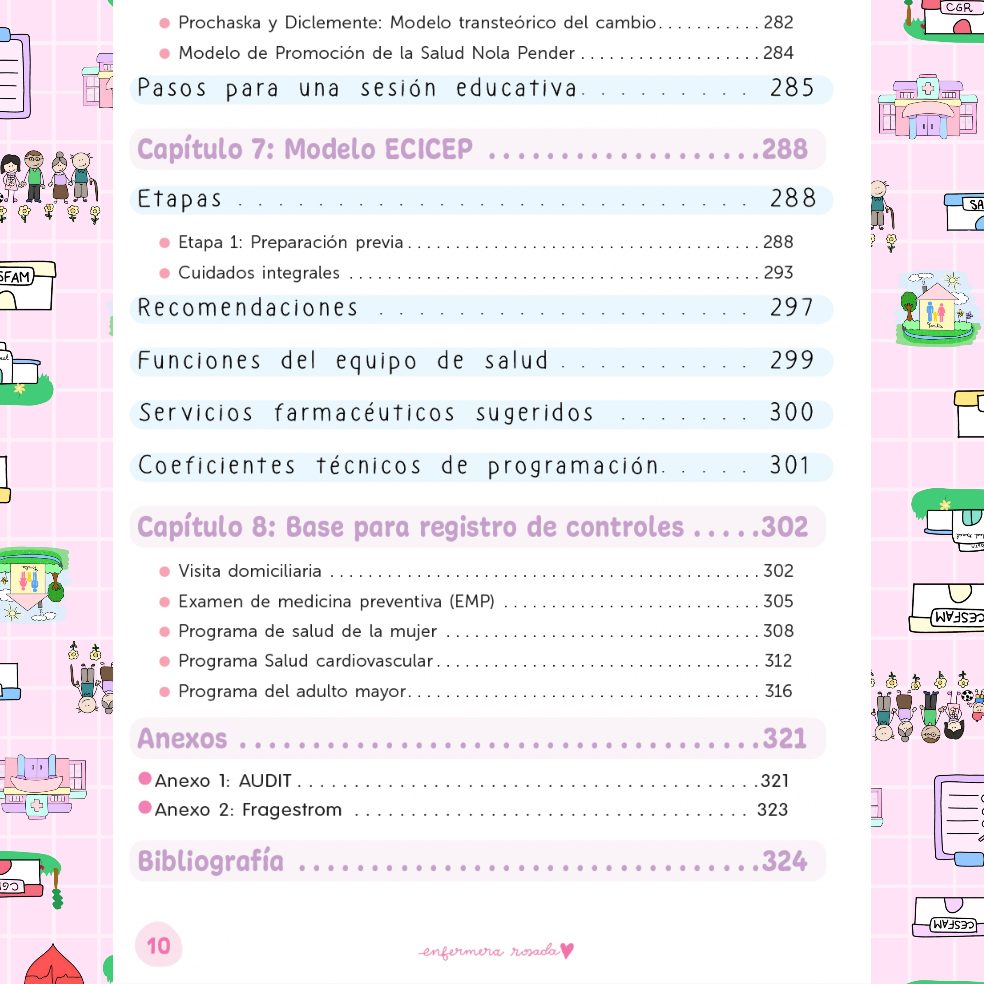 Libreta APS Adulto y Persona Mayor — libreta de bolsillo para estudiantes de enfermería | Enfermera Rosada (10)