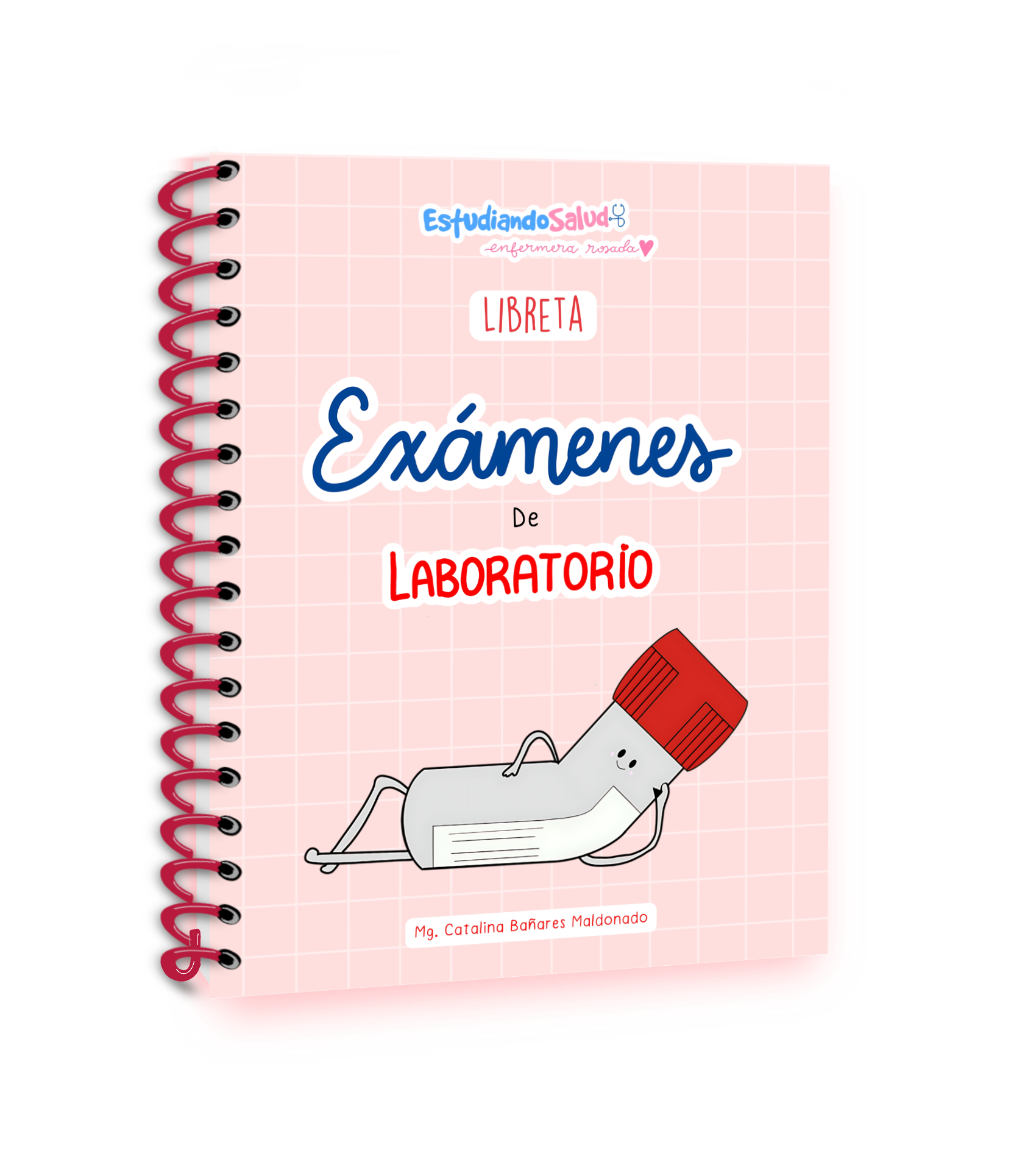 Libreta Exámenes de Laboratorio — libreta de bolsillo para estudiantes de enfermería | Enfermera Rosada (1)