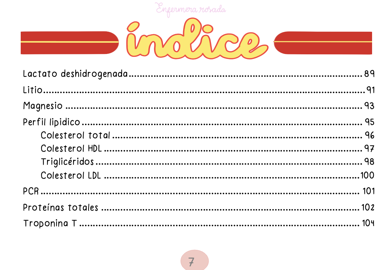 Libreta Exámenes de Laboratorio — libreta de bolsillo para estudiantes de enfermería | Enfermera Rosada (5)