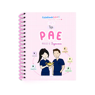 Libreta PAE — libreta de bolsillo para estudiantes de enfermería | Enfermera Rosada