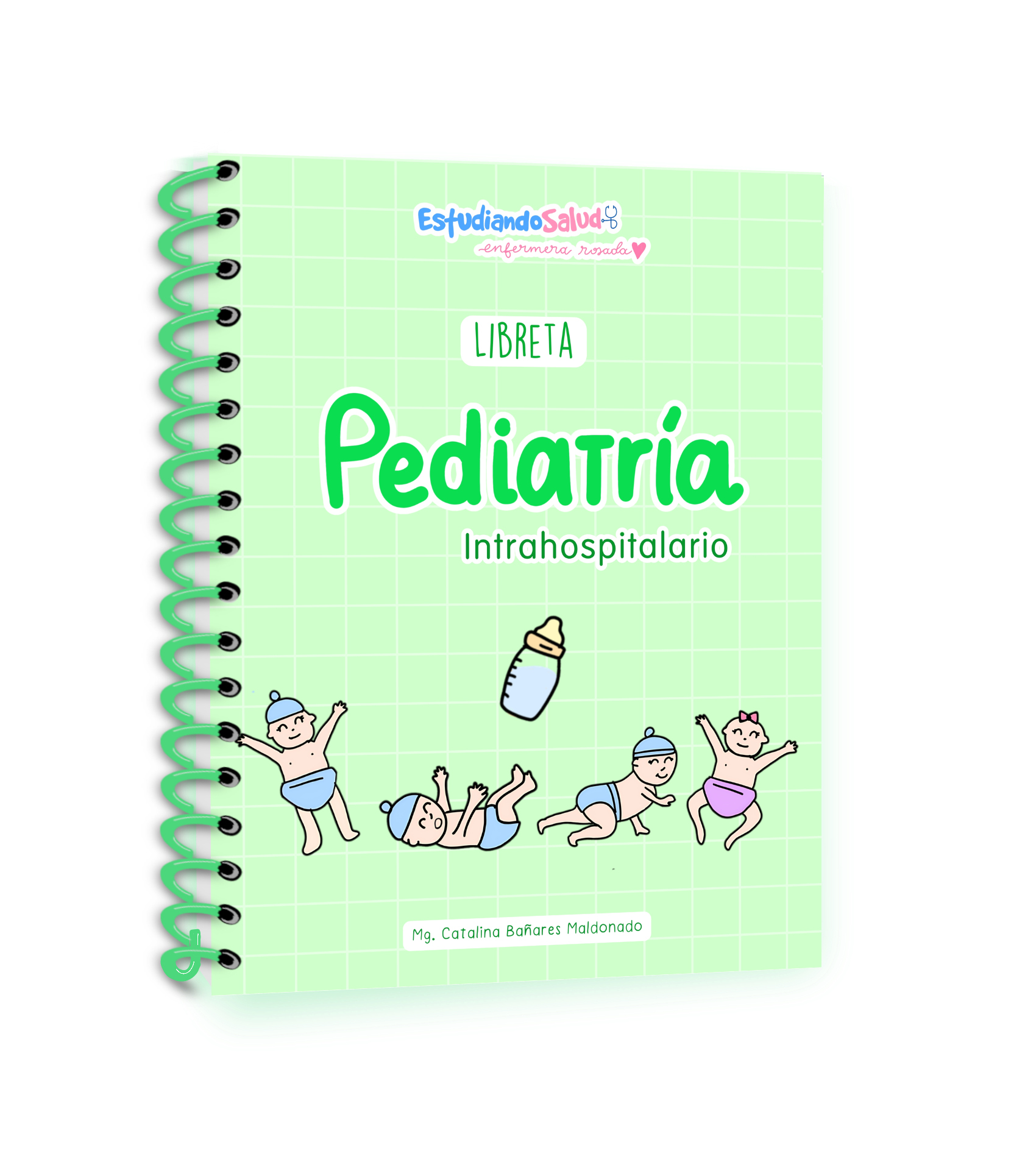 Libreta Pediatría Intrahospitalaria — libreta de bolsillo para estudiantes de enfermería | Enfermera Rosada (1)
