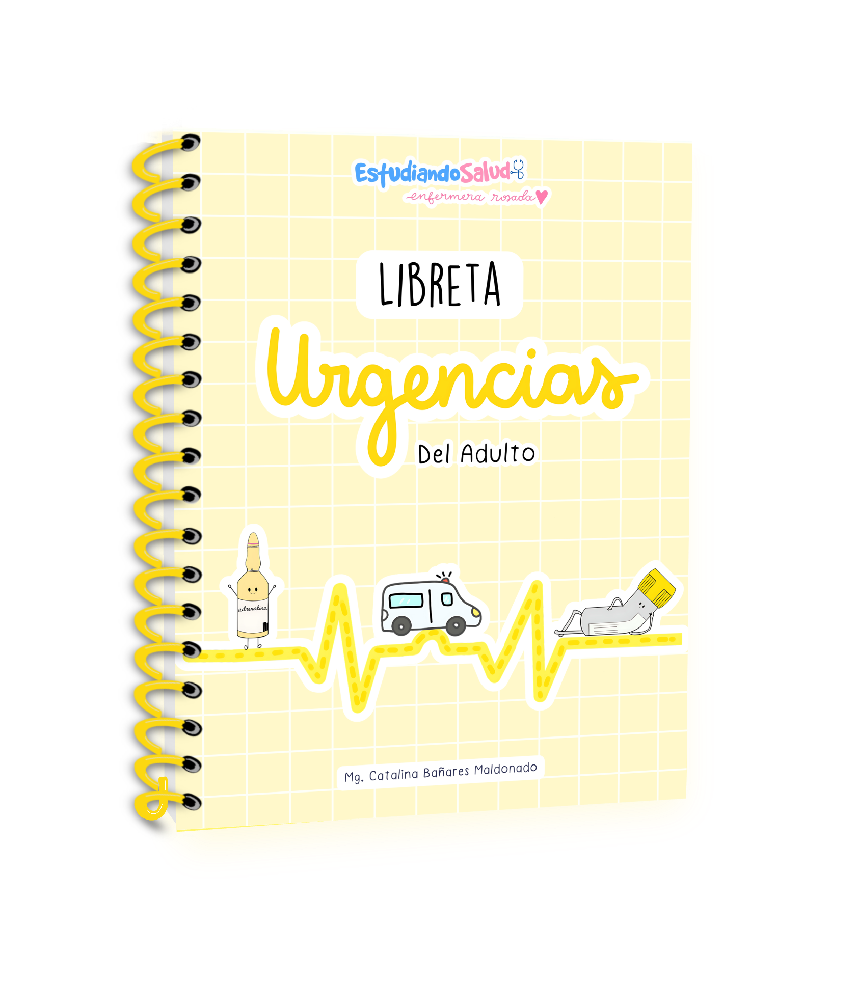 Libreta Urgencias del Adulto — libreta de bolsillo para estudiantes de enfermería | Enfermera Rosada (1)