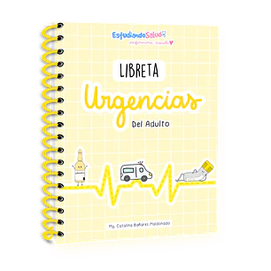 Libreta Urgencias del Adulto — libreta de bolsillo para estudiantes de enfermería | Enfermera Rosada