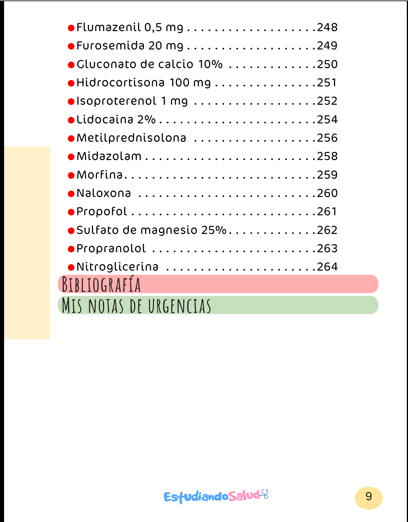 Libreta Urgencias del Adulto — libreta de bolsillo para estudiantes de enfermería | Enfermera Rosada (5)