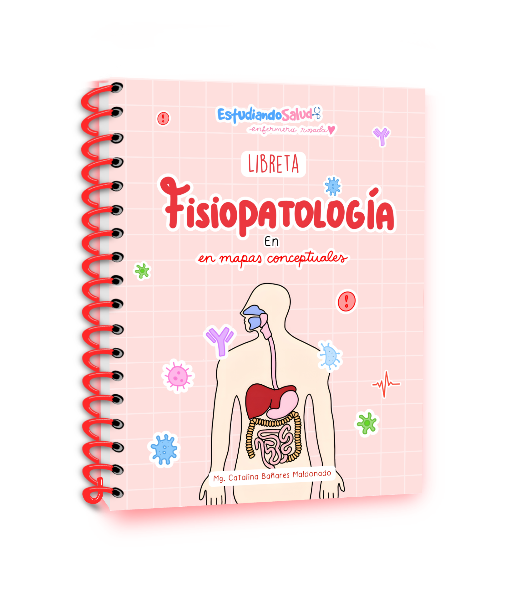 Libreta Fisiopatología — libreta de bolsillo para estudiantes de enfermería | Enfermera Rosada (1)