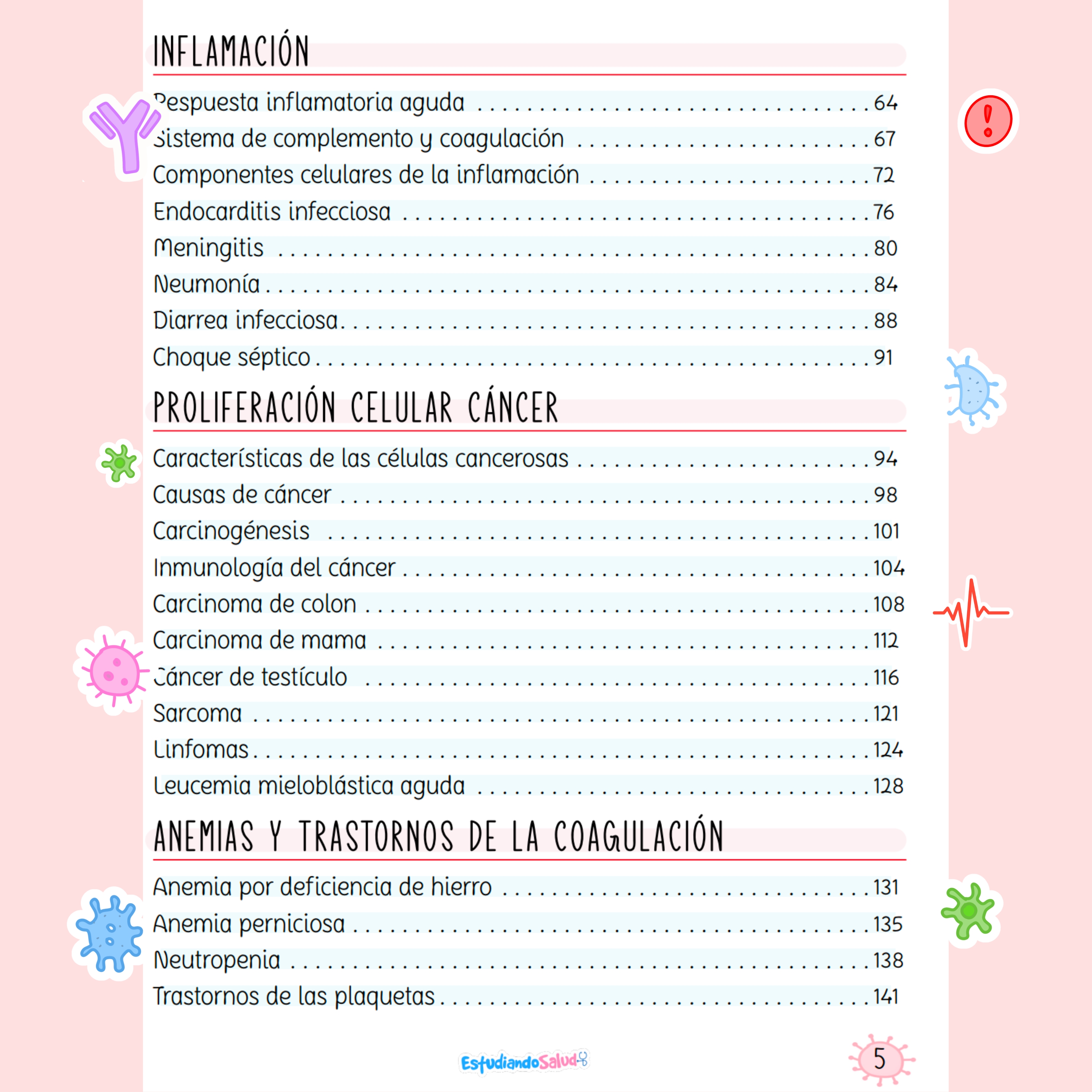 Libreta Fisiopatología — libreta de bolsillo para estudiantes de enfermería | Enfermera Rosada (3)