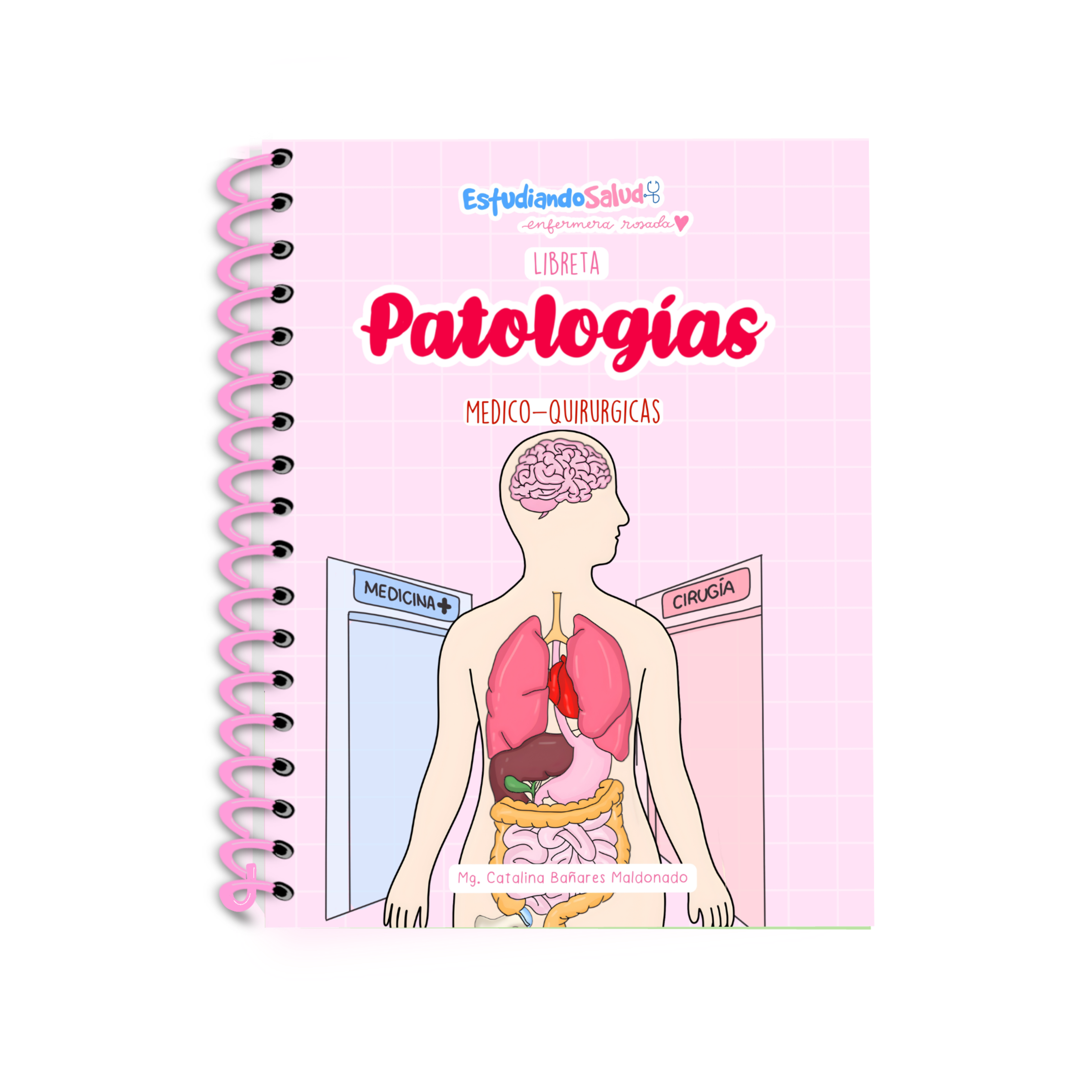 Libreta Patologías Médico-Quirúrgicas — libreta de bolsillo para estudiantes de enfermería | Enfermera Rosada (1)