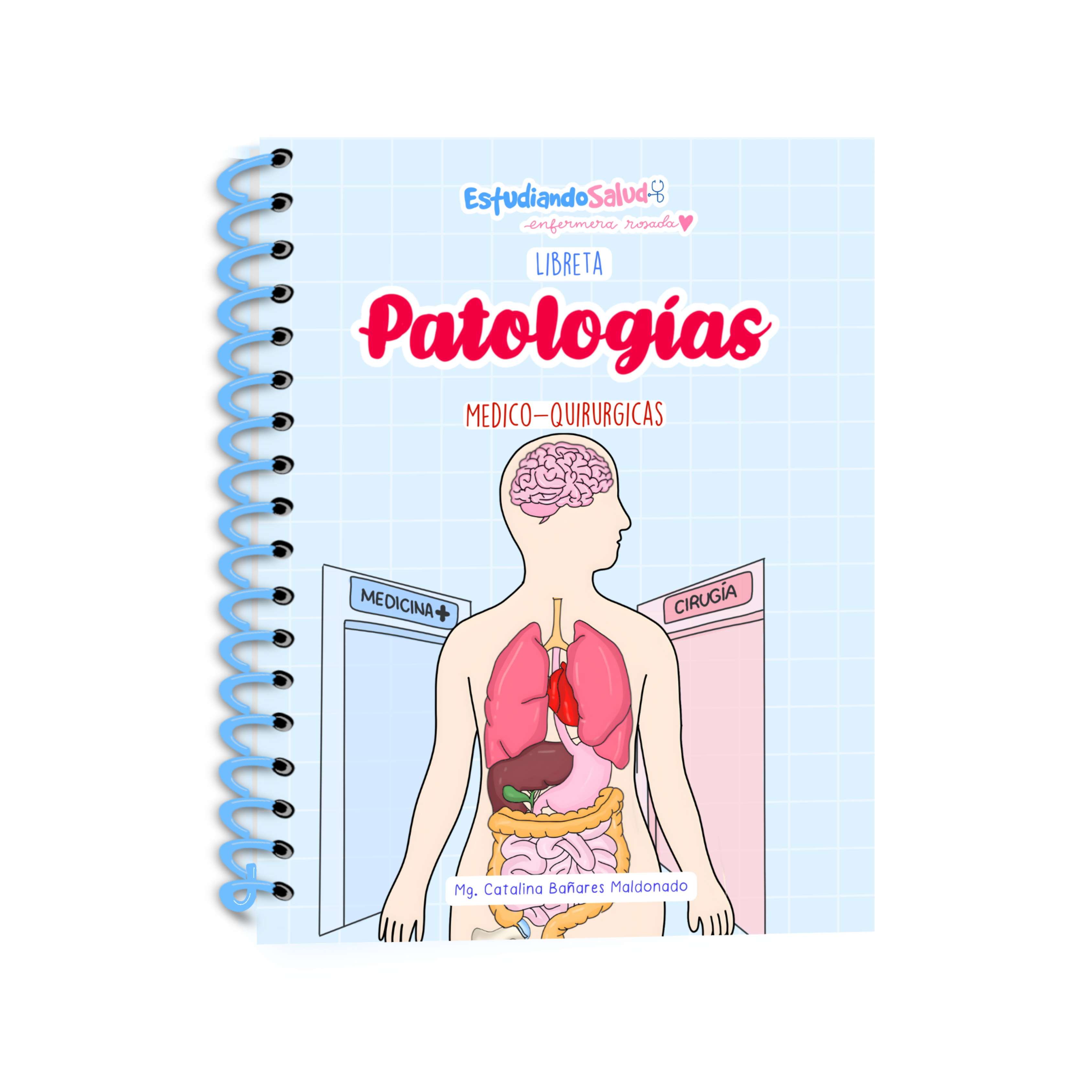 Libreta Patologías Médico-Quirúrgicas — libreta de bolsillo para estudiantes de enfermería | Enfermera Rosada (2)