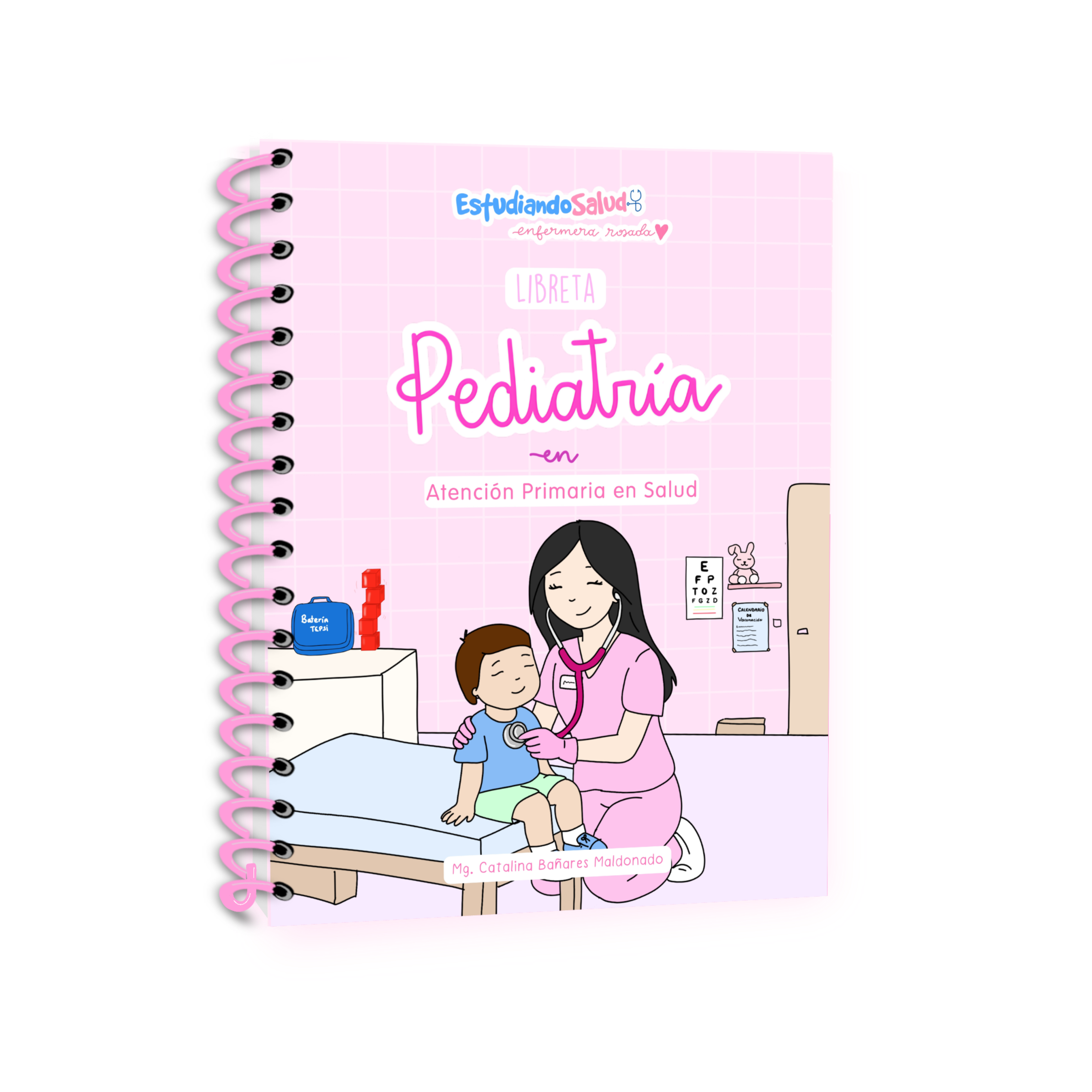 Libreta Pediatría en APS — libreta de bolsillo para estudiantes de enfermería | Enfermera Rosada (1)