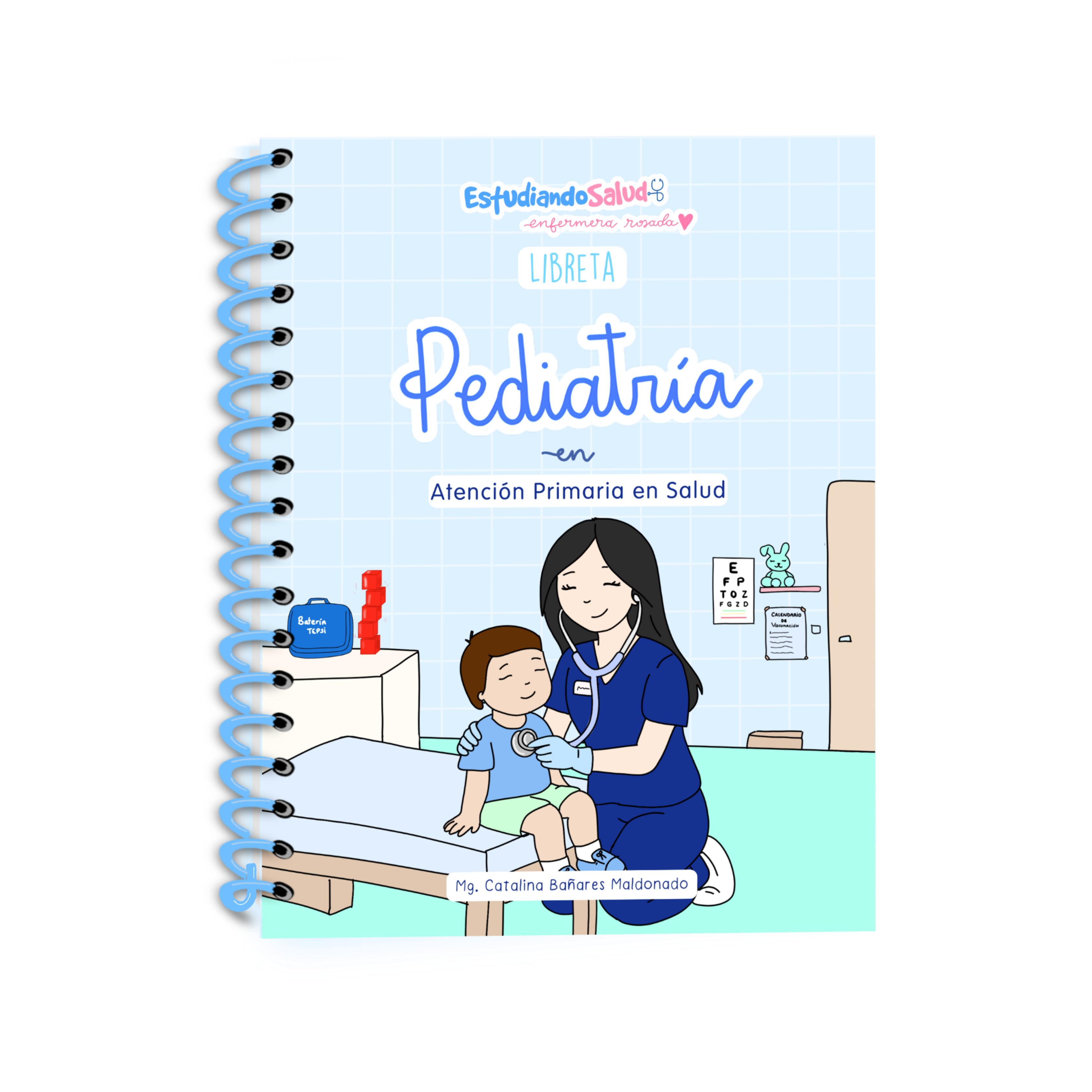 Libreta Pediatría en APS — libreta de bolsillo para estudiantes de enfermería | Enfermera Rosada (2)