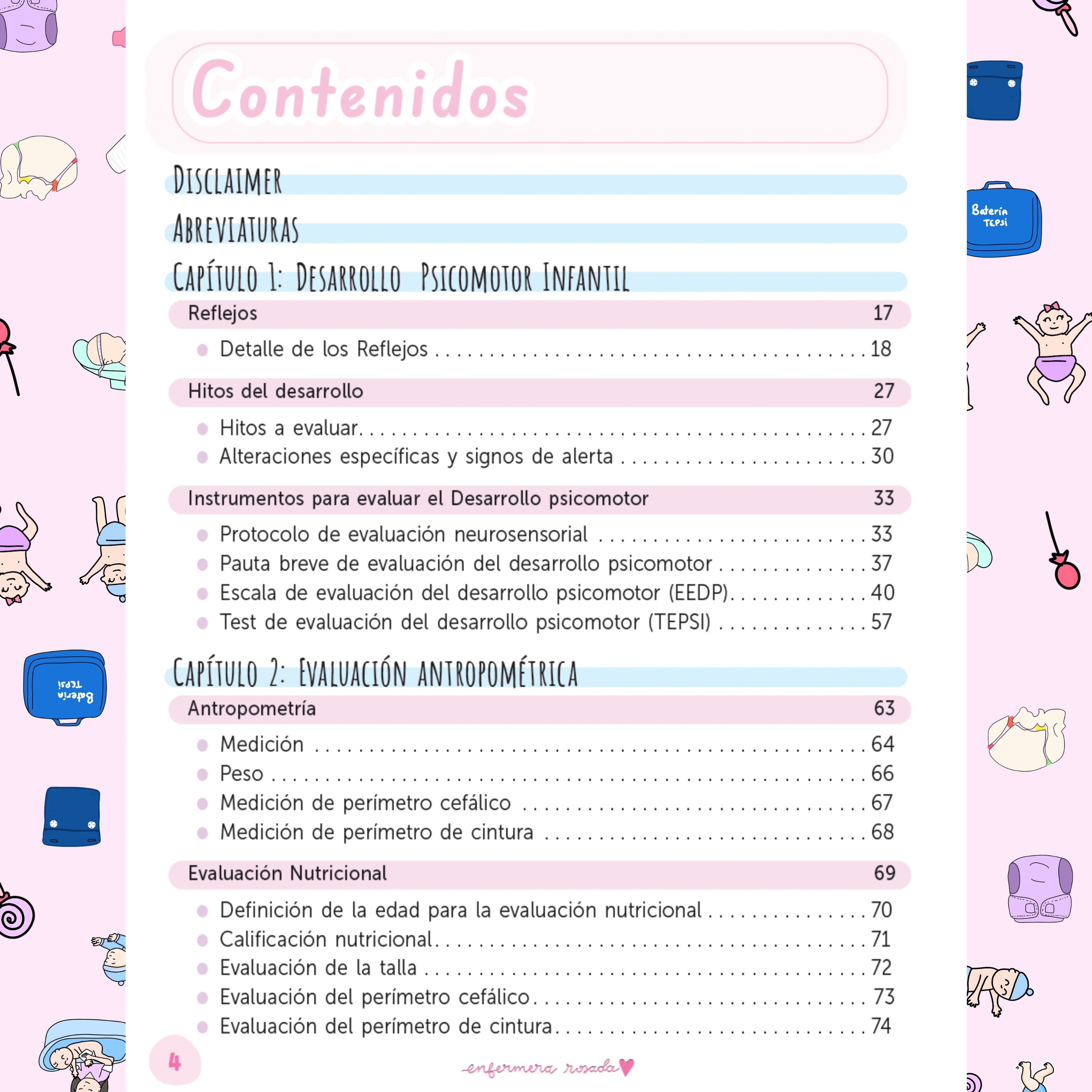 Libreta Pediatría en APS — libreta de bolsillo para estudiantes de enfermería | Enfermera Rosada (3)