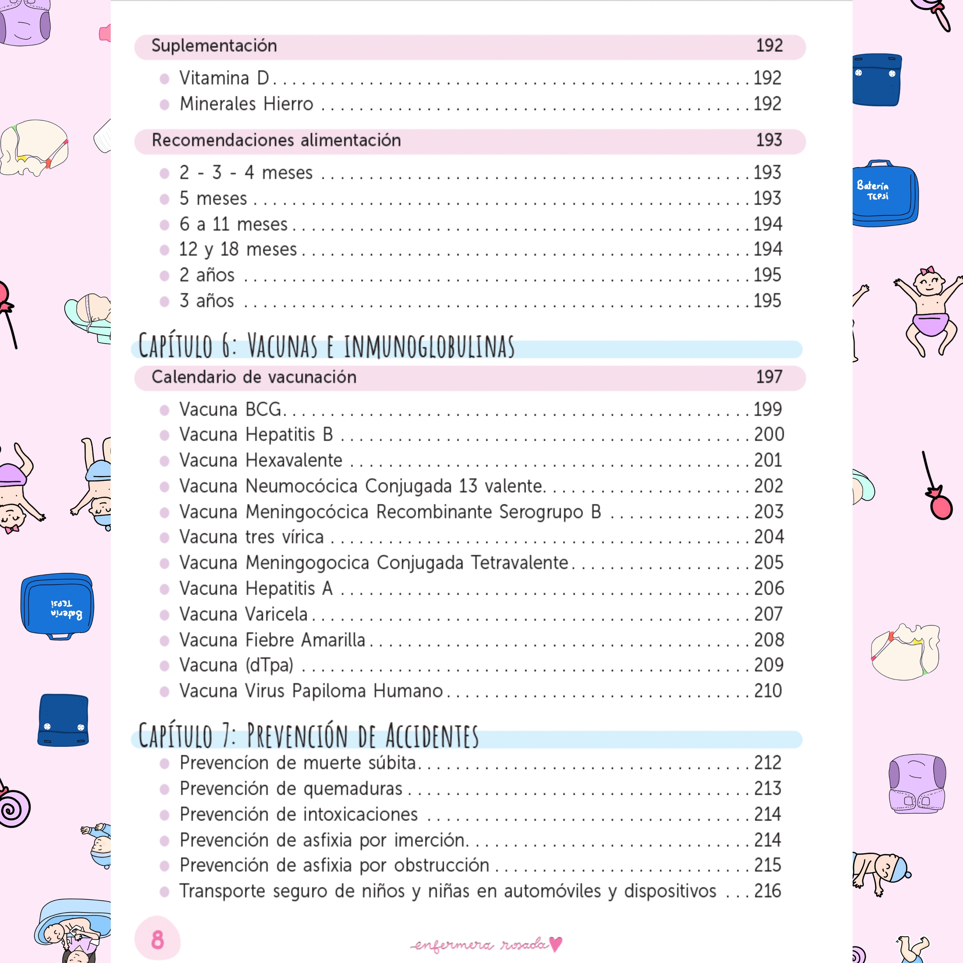 Libreta Pediatría en APS — libreta de bolsillo para estudiantes de enfermería | Enfermera Rosada (7)