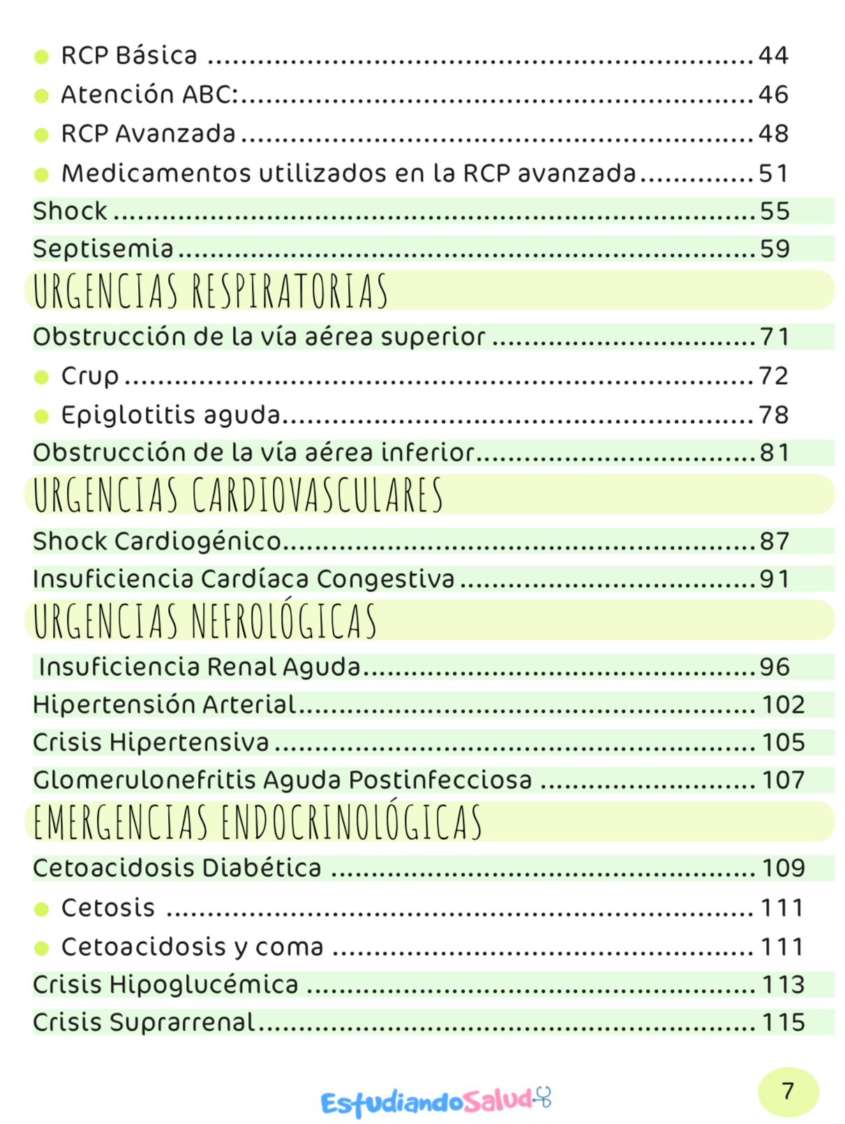 Libreta Urgencias Pediátricas — libreta de bolsillo para estudiantes de enfermería | Enfermera Rosada (3)