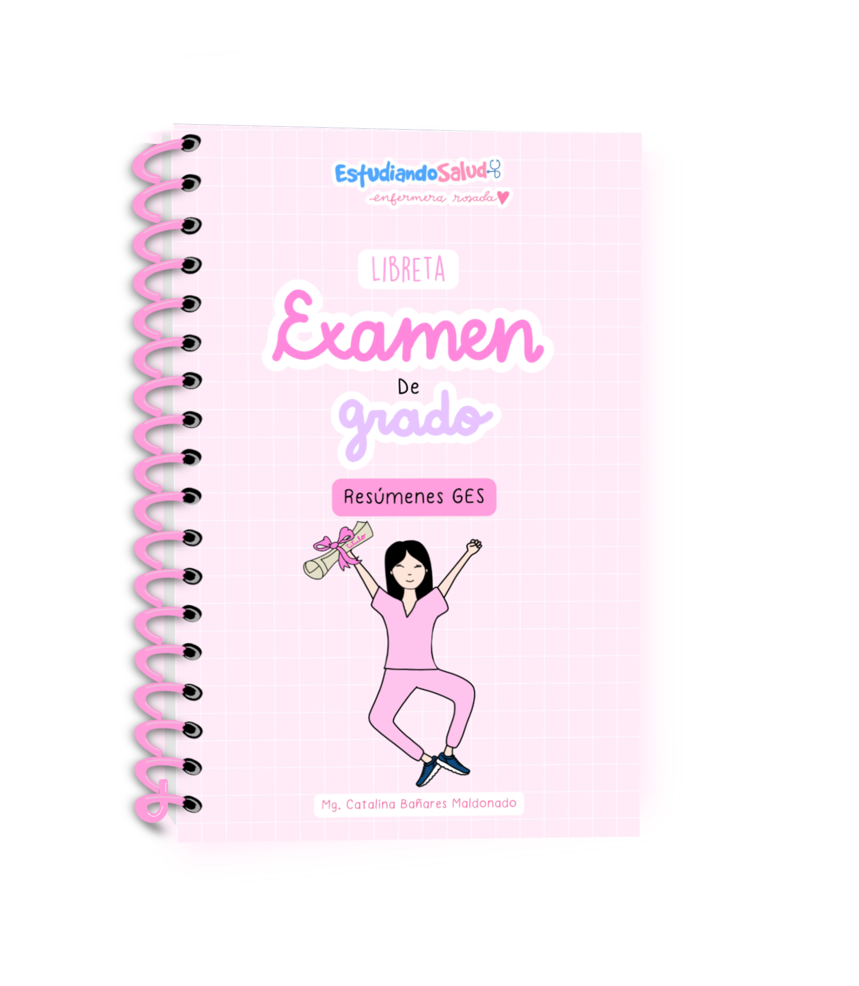 Libreta Examen de Grado — libreta de bolsillo para estudiantes de enfermería | Enfermera Rosada (1)