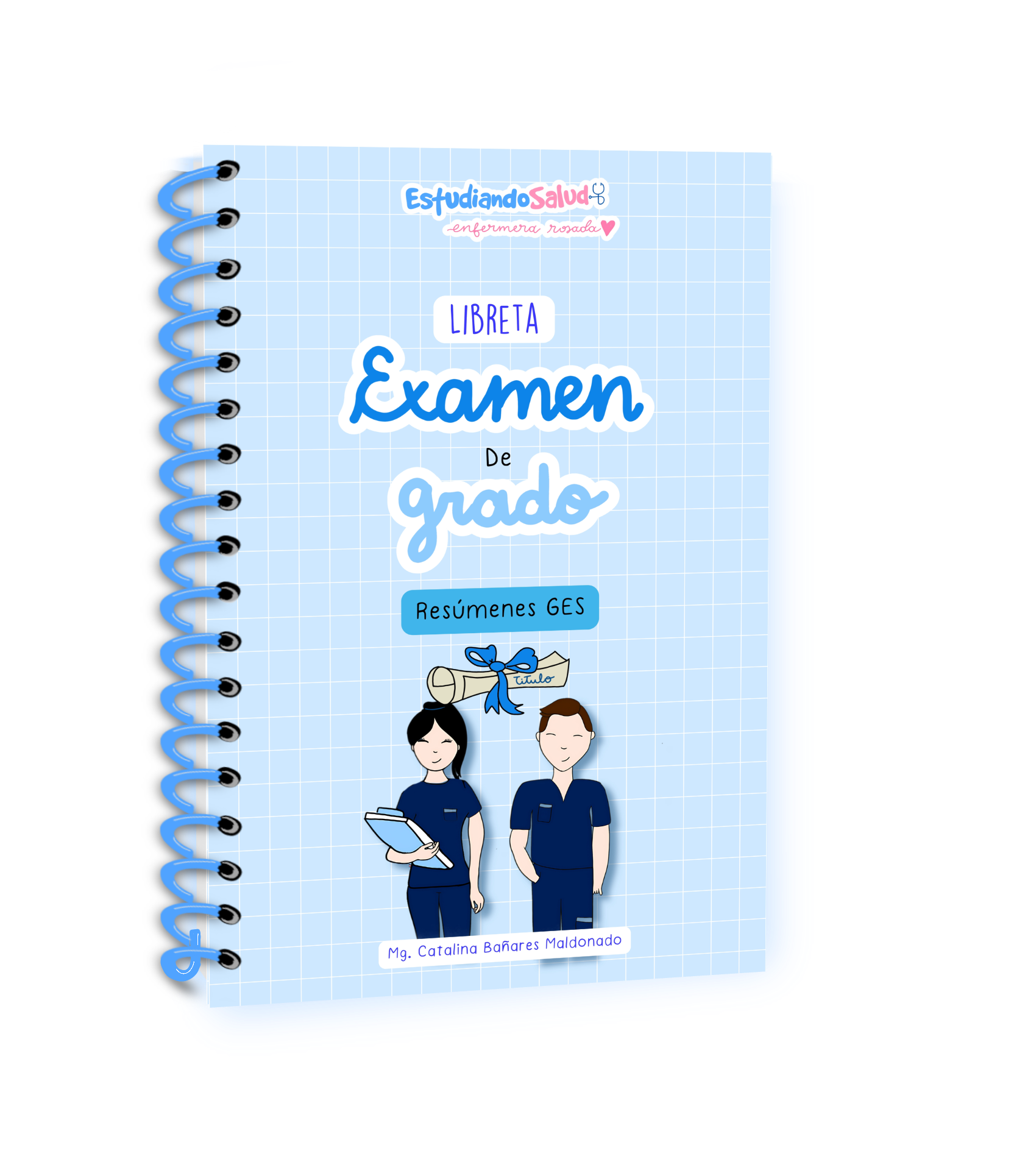Libreta Examen de Grado — libreta de bolsillo para estudiantes de enfermería | Enfermera Rosada (2)