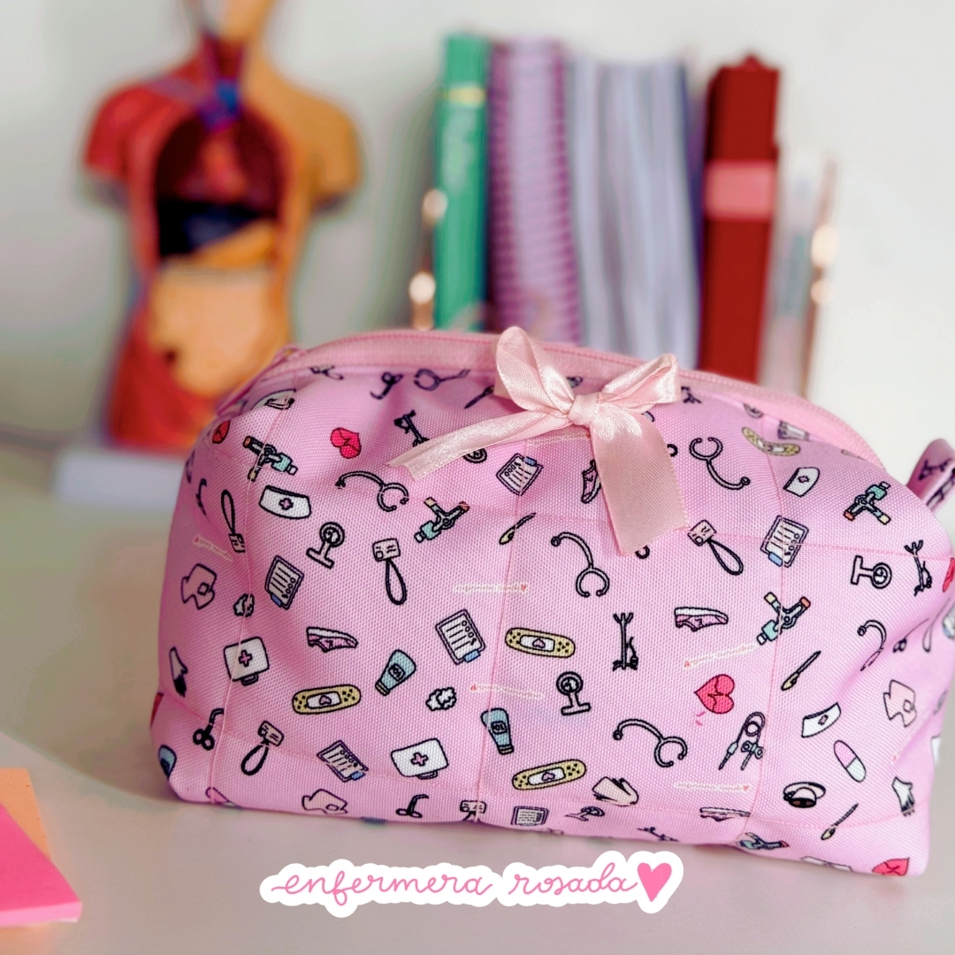 Estuche Organizador — libreta de bolsillo para estudiantes de enfermería | Enfermera Rosada (1)