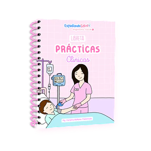 Libreta Prácticas Clínicas — libreta de bolsillo para estudiantes de enfermería | Enfermera Rosada