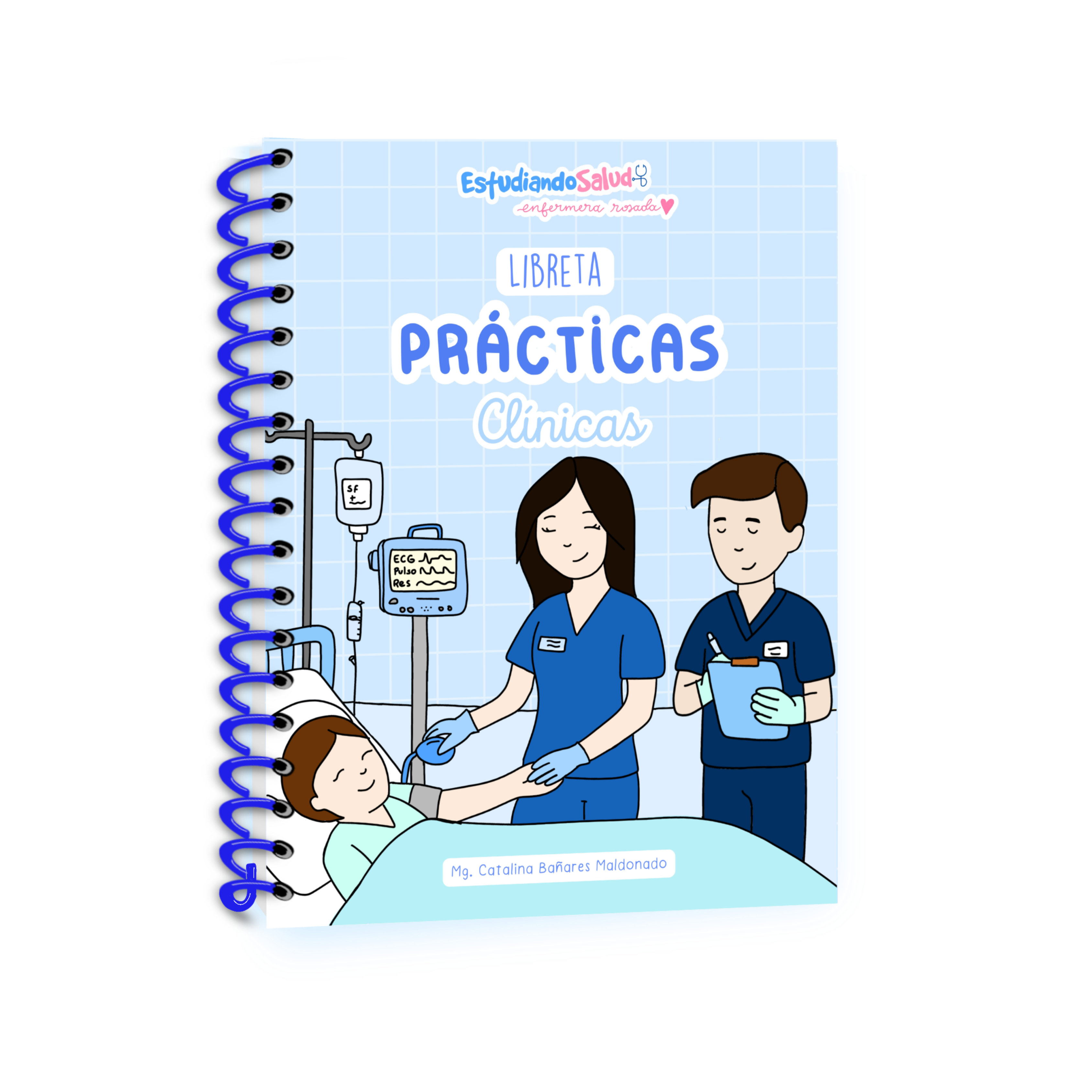 Libreta Prácticas Clínicas — libreta de bolsillo para estudiantes de enfermería | Enfermera Rosada (2)