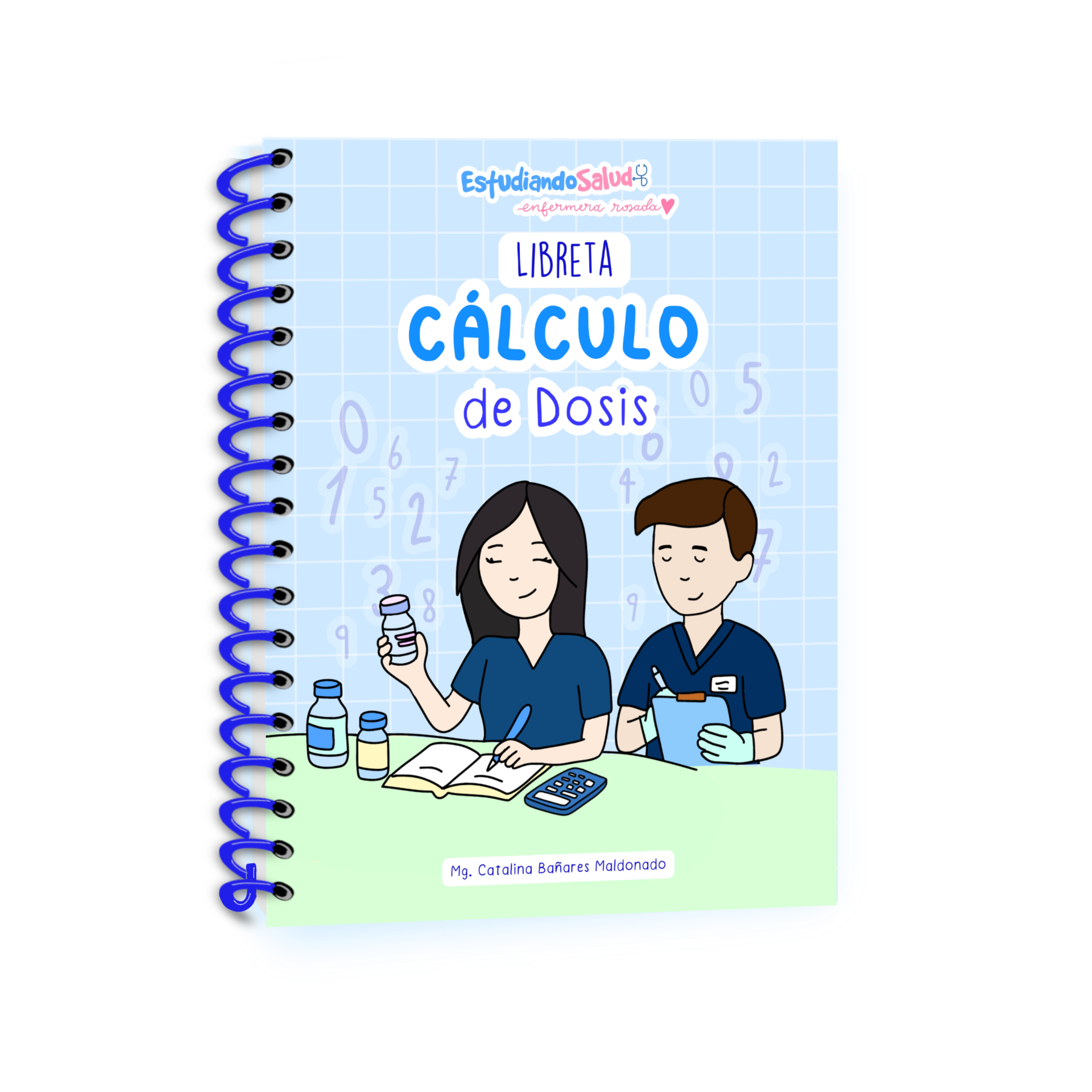 Libreta Cálculo de Dosis — libreta de bolsillo para estudiantes de enfermería | Enfermera Rosada (2)
